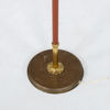 GOLVLAMPA, mässing och lackerad metall, 1930-/40-tal