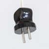 GOLVLAMPA, mässing och lackerad metall, 1930-/40-tal