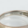 RING, 18k vitguld, med briljantslipade diamanter tot ca 0.25 ct