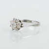 RING, 18k vitguld, carmosémodell, med briljantslipade diamanter tot 0.26 ct