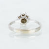 RING, 18k vitguld, carmosémodell, med briljantslipade diamanter tot 0.26 ct