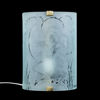 LEO HOLMGREN, vägglampa, glas och mässing, Glössner & Co, Swedish Modern, 1940-tal