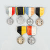 MEDALJER, 6 st, silver, 1900-tal