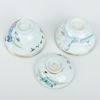 TEKOPPAR MED LOCK, 1 par, porslin, Kina, 1800-/1900-tal
