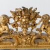 SPEGEL, förgylld och bronserad, 1800-/1900-tal