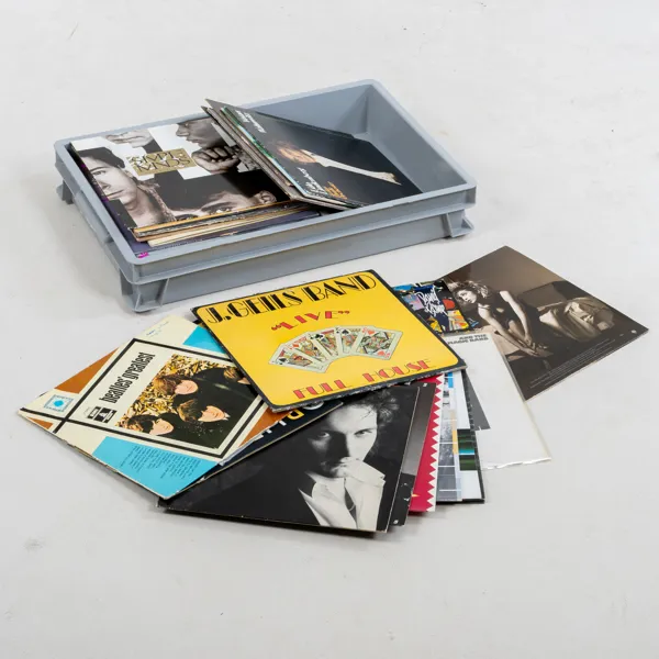 LP-SKIVOR, ca 40 st, bla Orup, Tomas Ledin, Beatles, Danid Bowie, Madonna mm