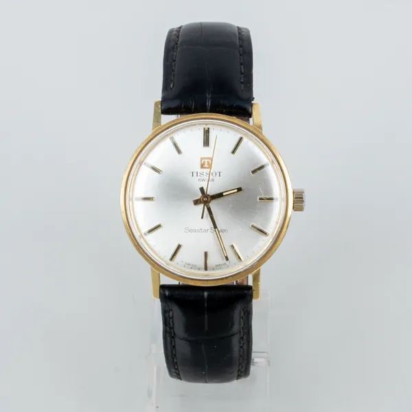 HERRARMBANDSUR, 18k guld, Tissot, Seastar Seven, 1900-talets andra hälft
