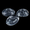LENA BERGSTRÖM, 3 st, ljuslyktor, glas, "Lightstone", Orrefors