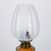 BORDSLAMPA, keramik och metall, 1900-tal
