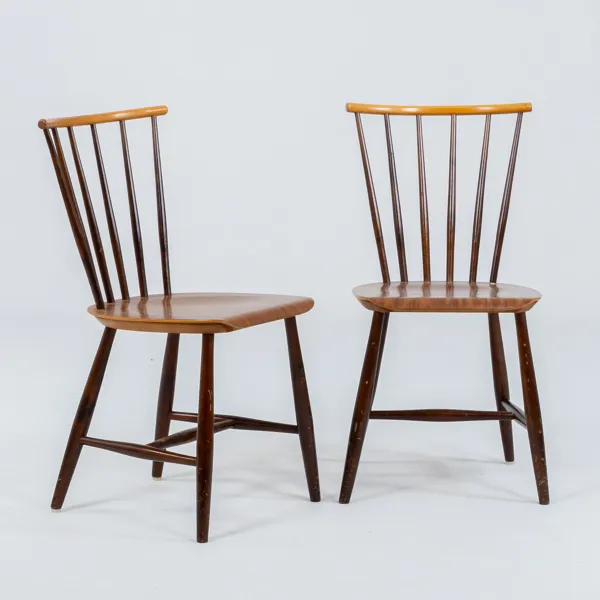 PINNSTOLAR, 1 par, 1900-talets mitt