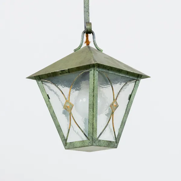 TAKLYKTA, metall och glas, 1900-talets mitt