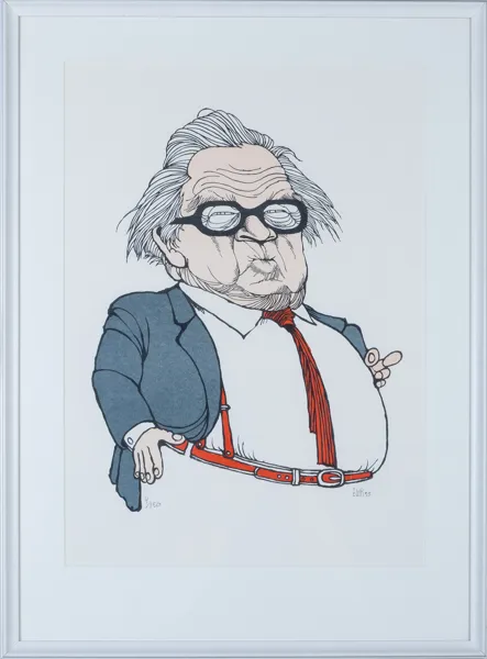 EWERT EWK KARLSSON (1918-2004), färglitografi, signerad och daterad -93