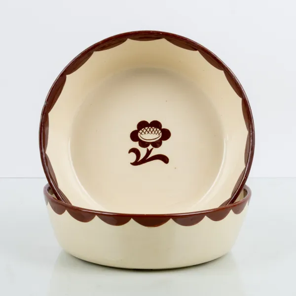 WILHELM KÅGE, 2 st formar, porslin, "Pyro", Gustavsberg, 1900-talets mitt