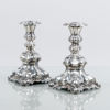 LJUSSTAKAR, 1 par, silver, 1900-tal