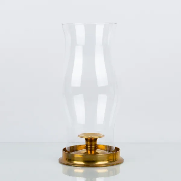 STORMLYKTA, glas och mässing, 1900-tal