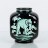 ILSE CLAESSON, vas, flintgods, ur "Serie V", Rörstrand, 1930-tal