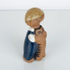LISA LARSON, figur, stengods, "Pelle", Gustavsberg