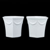 YTTERFODER, 1 par, porslin, "Empire", Gustavsberg