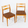 MATGRUPP, 5 del, teak och ek, 1900-talets mitt