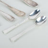 SAMLING SKEDAR, 7 del, silver, olika modeller, 1800-/1900-tal