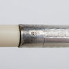 PENNSKAFT, NÅLETUI OCH CIGARETTMUNSTYCKE, silver, 1800-/1900-tal