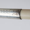 PENNSKAFT, NÅLETUI OCH CIGARETTMUNSTYCKE, silver, 1800-/1900-tal
