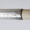 PENNSKAFT, NÅLETUI OCH CIGARETTMUNSTYCKE, silver, 1800-/1900-tal