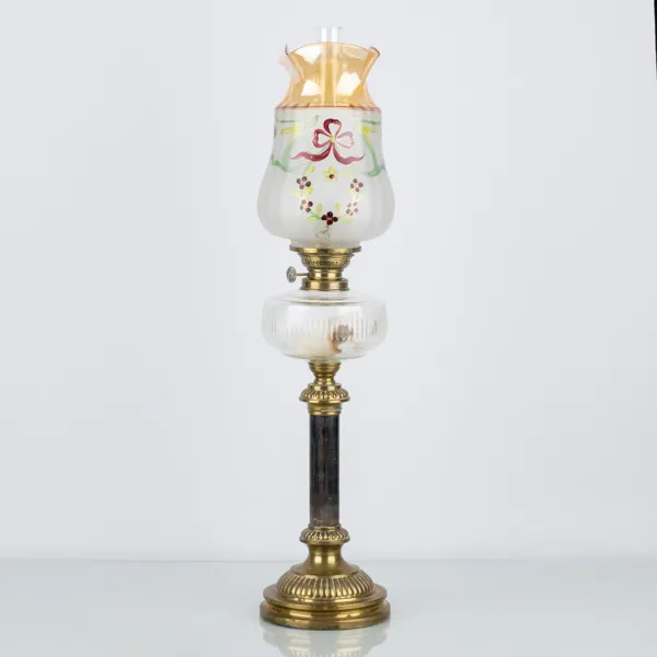 BORDSFOTOGENLAMPA, mässing, 1800-tal