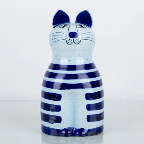  LISA LARSON, figur, stengods, "Trull", ur serien "Tripp, Trapp, Trull", Gustavsberg 1972-74, signerad