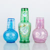 VATTENKARAFFER, 3 st, glas, 1800-/1900-tal