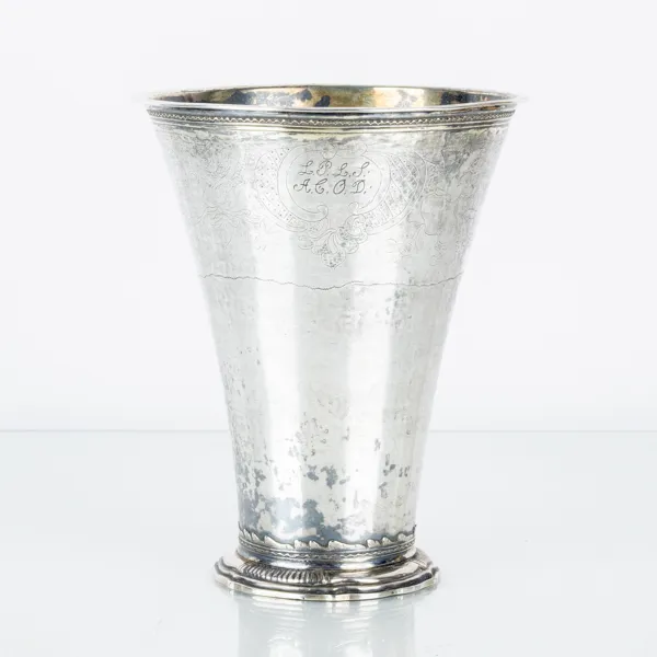 BÄGARE, silver, 1700-tal