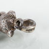 HÄNGEN, 2 st, silver, i form av björnar, 1900-/2000-tal