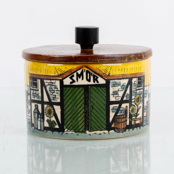 LOCKBURK, porslin, Geo Wide, Deco Hälsingborg, 1950-tal