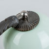 BORDSLAMPA, patinerad metall, art déco, 1920-/30-tal