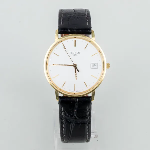 HERRARMBANDSUR, 18k guld, Tissot, 1900-talets andra hälft