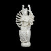 FIGURIN, porsllin, blanc de chine, Guanqin, Kina, Qing, sent 1800-/tidigt 1900-tal