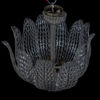FRITZ KURZ, taklampa, glas, Orrefors, 1900-talets mitt