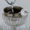 FRITZ KURZ, taklampa, glas, Orrefors, 1900-talets mitt