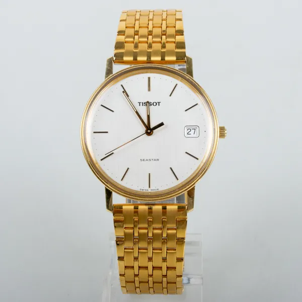 HERRARMBANDSUR, 18k guld, Tissot, Seastar, 1900-talets slut