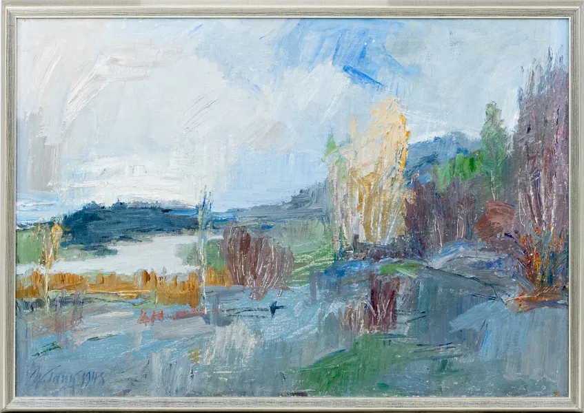 WOLDEMAR TANK (1903-1997), olja på duk, signerad och daterad 1948