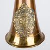 JAKTHORN, 2 st, koppar och mässing, 1900-tal