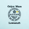 SERVISPORSLIN, 22 del, porslin, "Calyx Ware", Adams, Lowestoft