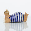 LISA LARSON, figur, stengods, ur serien "ABC-flickor", Gustavsberg
