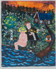 SVEN LIDBERG (1929-2009), handkolorerat färglitografi, provtryck
