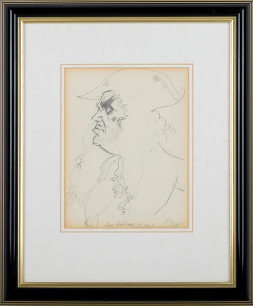 EINAR NERMAN (1888-1983), teckning, signerad och daterad 1936