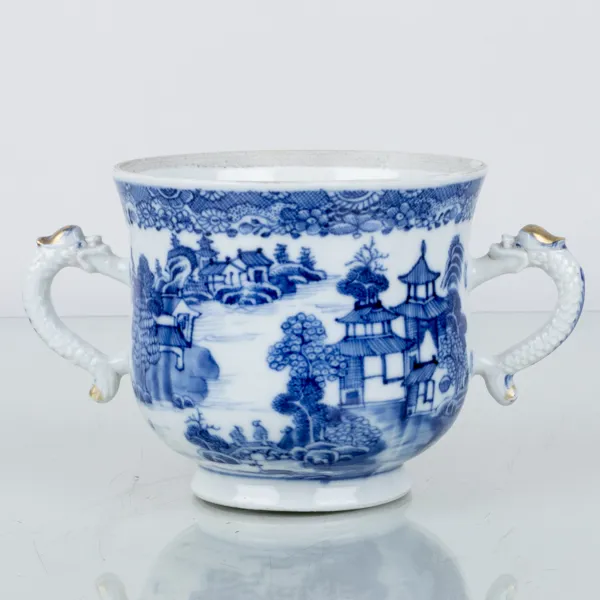CHOKLADKOPP, porslin, Kina, Qianlong (1736-1795)
