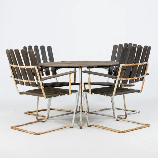 TRÄDGÅRDSMÖBEL, 5 del, Grythyttan, 1900-talets mitt