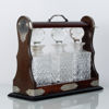 TANTALUS, med tre karaffer, möjligen England, 1900-tal