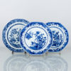 TALLRIKAR, 3 st, porslin, Kina, bl a Qianlong (1736-1795)