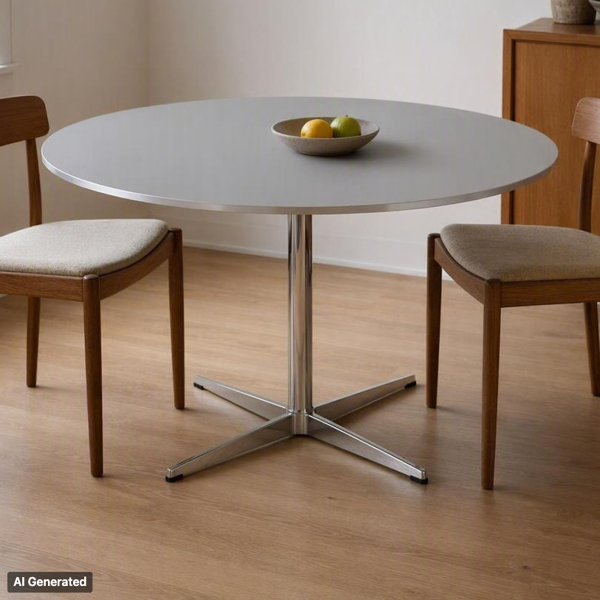 PIET HEIN & BRUNO MATHSSON, matbord, "Supercirkel", Fritz Hansen, Danmark 2019